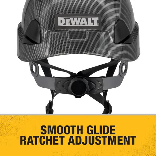 Miniatura 5 de DEWALT DPG22 Slate Tipo II Clase E Casco de seguridad de trinquete de 4 puntos (paquete de 12)