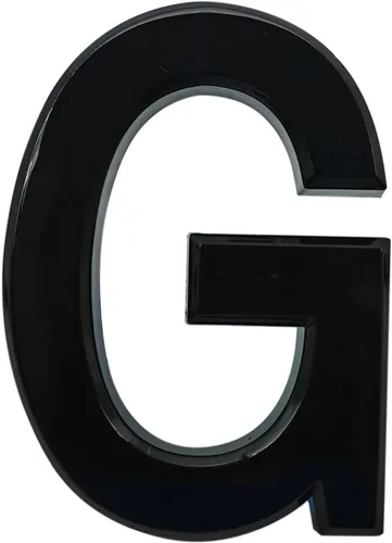 Miniatura 23 de Cobata Números autoadhesivos de dirección de casa/calle de 3.9 pulgadas - Números autoadhesivos para buzón/puerta - Caracteres de la A a la Z
