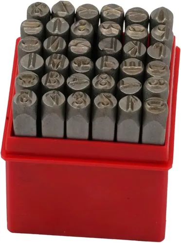 Número de vector y mayúscula, 36 unidades (6 mm 1/4 pulgadas): 09098