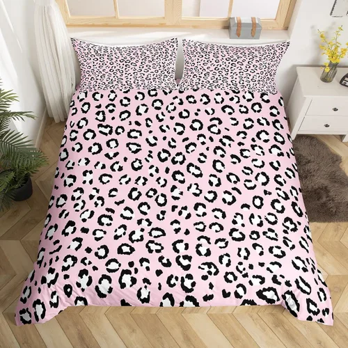 Miniatura 14 de Juego de funda de edredón geométrica negra Twin XL, juego de ropa de cama a rayas negras y blancas, moderno, suave, de lujo, de microfibra