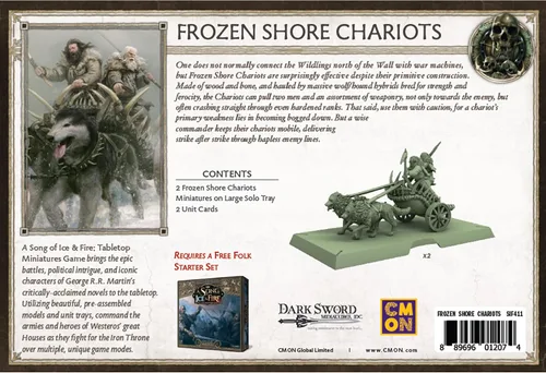 Miniatura 3 de CMON Caja de unidades de carros de mesa en miniatura de una canción de hielo y fuego, juego de estrategia para adolescentes y adultos, a partir