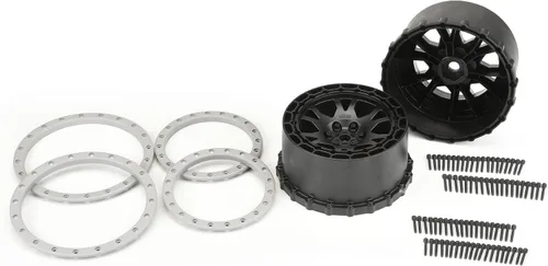 Miniatura 4 de Pro-Line Racing Impulse Pro-Loc - Rueda negra con anillo gris XMX2 PRO276303 RC Neumático