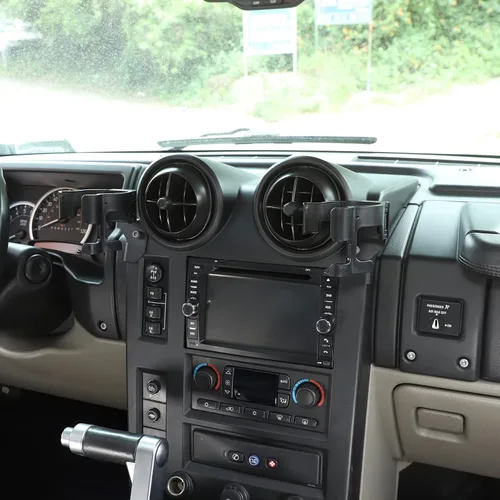 Miniatura 5 de PIUGILH Soporte de teléfono con ventilación lateral para automóvil, apto para Hummer H2 2003-2007 soporte de teléfono para automóvil, manos libres