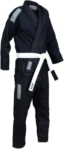 Miniatura 6 de Twister Challenge Jiu Jitsu Gi, Uniforme Jiu Jitsu, Competencia Profesional Tela de alta calidad Viene con Cinturones Blancos