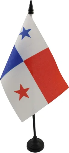 Miniatura 33 de Bandera de mesa de Anguila de 4 x 6 pulgadas, bandera de escritorio británica de Anguila, 5.9 x 3.9 in, palo y base de plástico negro AZ FLAG