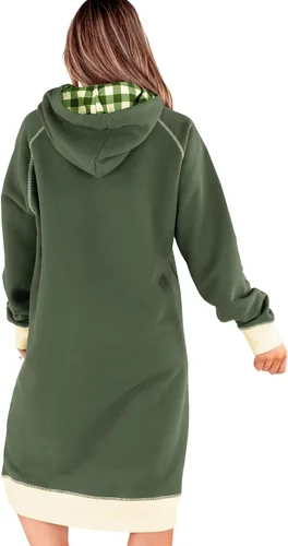 Miniatura 61 de Lazy One Sudadera con capucha de gran tamaño, ropa de dormir cómoda, vestido de suéter para mujer