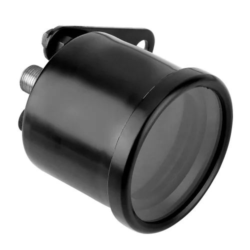 Miniatura 7 de Acouto Velocímetro de motocicleta 12V universal motocicleta LCD instrumento digital velocímetro odómetro tacómetro medidor medidor negro chapado