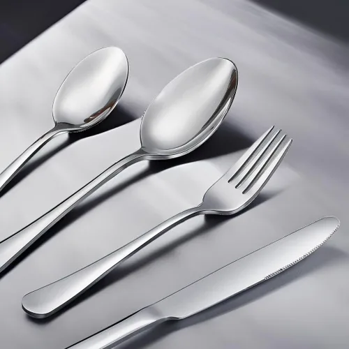 Miniatura 4 de Juego de cucharaditas, 6 cucharas de 6.7 pulgadas, cucharas de té de acero inoxidable 18/10 de grado alimenticio premium, cuchara de postre