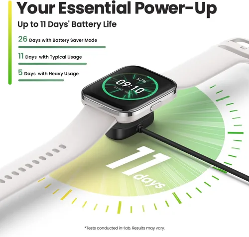 Miniatura 2 de Amazfit Bip 5 Core - Reloj inteligente para hombres y mujeres de 46mm, duración de la batería de 11 días, rastreador de actividad física con más