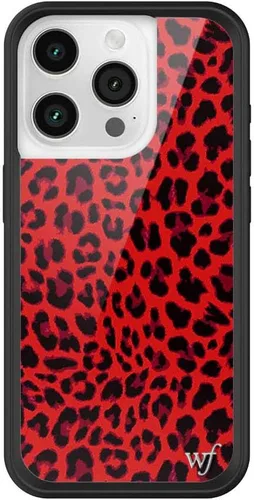 Miniatura 55 de Wildflower - Fundas compatibles con Apple iPhone 15 Pro Protector de goma negro, certificado de prueba de caída de 4 pies, propiedad de mujeres