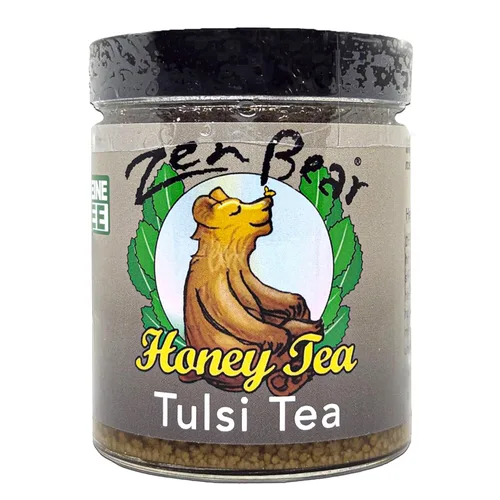 Miniatura 10 de Zen Bear Organic Bee-ing Better Honey Tea - Té de miel cruda con infusión de equinácea, bálsamo de limón, jengibre y cayena, elixir de bienestar