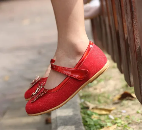 Miniatura 2 de EIGHT KM EKM7063 - Zapatos de vestir para niñas pequeñas, zapatos planos Mary Jane, zapatos de princesa para boda, zapatos de ballet