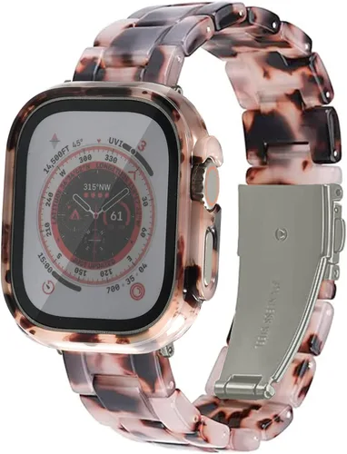 Miniatura 17 de Correa con estuche compatible con Apple Watch de 1.93 pulgadas, 1.81 pulgadas, 1.77 pulgadas, 1.73 pulgadas, 1.65 pulgadas, 1.61 pulgadas, 1.57
