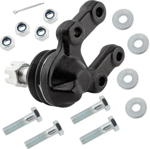 Miniatura 5 de Juego de 8 varillas de acoplamiento exteriores interiores delanteras + kit de rótulas inferiores superiores para Nissan D21 1994 4WD, para Nissan