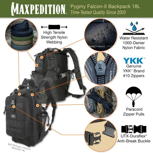 Miniatura 4 de Maxpedition - Mochila Pygmy Falcon-II.