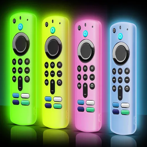 Miniatura 15 de ONEBOM Firestick - Funda protectora para control remoto de 3ª generación con Alexa Voice Remote 4K, funda protectora de silicona antideslizante a