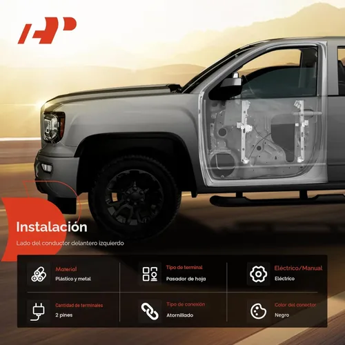 Miniatura 3 de A-Premium Regulador de Ventanilla Eléctrica Delantero del Lado del Conductor con Motor de Repuesto para Chevrolet Silverado Tahoe GMC Yukon XL