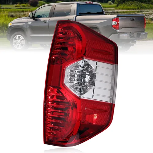 Boine Luz trasera compatible con Toyota Tundra Pickup derecha del lado del pasajero 2014, 2015, 2016, 2017, 2018, 2019, 2020, 2021, carcasa de luz