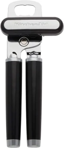 Miniatura 18 de KitchenAid - Abrelatas multifunción clásico y abrebotellas de fácil uso, rueda de corte de acero inoxidable ultra afilada, mangos ergonómicos Negro
