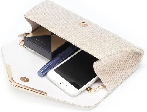 Miniatura 5 de Bolsos de mano brillantes para mujer, bolso de noche para mujer, bolso de mano para mujer, bolso de mano para fiesta, graduación, boda