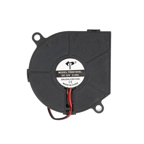 Miniatura 4 de MECCANIXITY Ventilador de enfriamiento sin escobillas DC Ventilador Enfriador 6015 2.362x2.362x0.591 in Turbina Turbo Dual Rodamiento de bolas