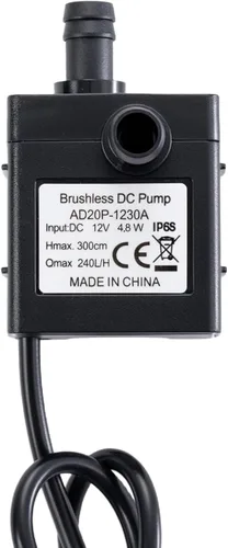 Miniatura 6 de Paquete de 10 bombas de agua sin escobillas de 12 V 240L/H 3M Lift, bomba sumergible ultra silenciosa de 4.2 W para acuarios/peceros/piscinas