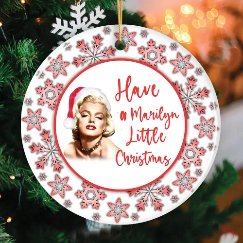 Miniatura 32 de Adornos navideños de moda con temática de cultura pop, películas y música - Huele a espíritu navideño Rock and Roll Adorno (Estrella)