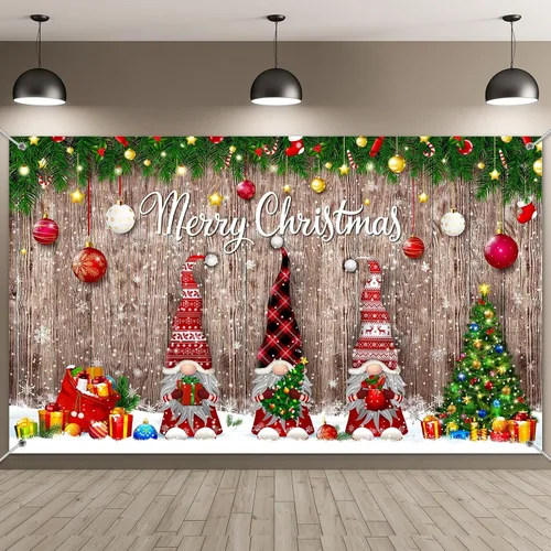 Miniatura 11 de Irenare Telón de fondo de Navidad, banner de Feliz Navidad, decoración para fiesta, fondo de fotografía de Navidad, accesorios para fotos