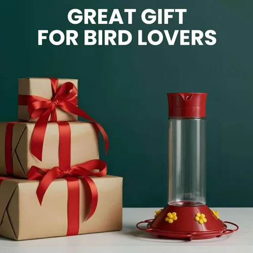 Miniatura 10 de Perky-Pet 209B-1SR - Comederos de vidrio para colibríes para colgar en exteriores, capacidad de néctar de 30 onzas líquidas, comedero para pájaros
