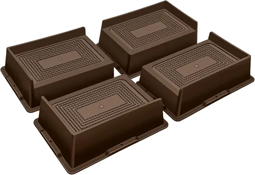 Miniatura 25 de ANNKUT Elevadores de cama de 2 pulgadas, resistentes, elevadores de sofá de gran tamaño, elevadores de muebles extra anchos para sofá, mesa