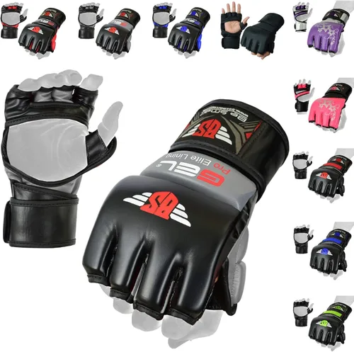 Miniatura 14 de BeSmart Guantes de Kickboxing UFC - Guantes de MMA para Sparring y Entrenamiento para Artes Marciales Mixtas, Adultos Hombres y Mujeres