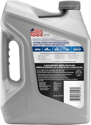 Miniatura 3 de Valvoline Premium Blue Extreme SAE 5W-40 Aceite de motor diesel completamente sintético 1 GA
