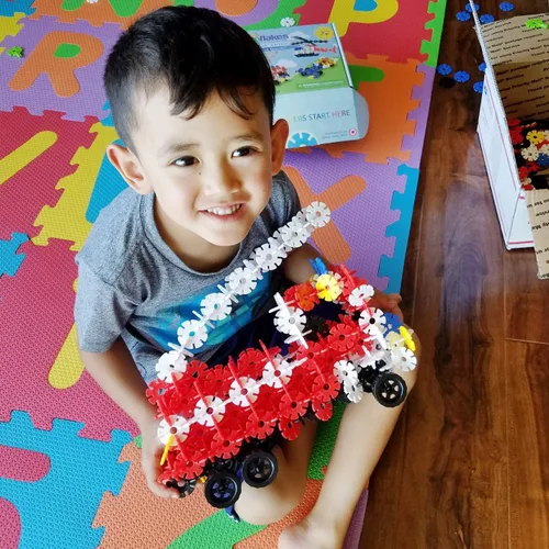 Miniatura 4 de Brain Flakes Kit de construcción 3 en 1 con instrucciones detalladas paso a paso (idioma español no garantizado) – 580 piezas para construir los 3