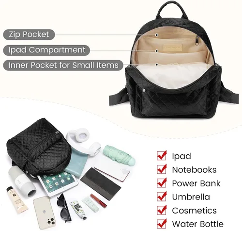 Miniatura 3 de LOVEVOOK Mini mochila pequeña y linda mochila de moda para niñas y mujeres