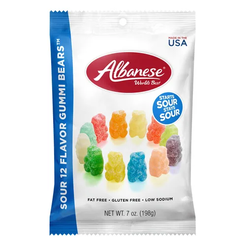 Miniatura 12 de Albanese - Gomitas de anillos de melocotón, 4.5 libras de caramelo