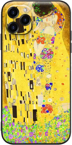 Miniatura 27 de Berkin Arts Funda de silicona compatible con iPhone 12 con protector de pantalla de flores ornamentales intrincadas rosas