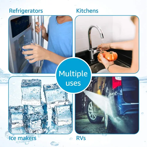 Miniatura 7 de AQUA CREST Filtro de agua RC EZ 3, repuesto para Culligan ®RC-EZ-3, US-EZ-3, RC-EZ-1, Brita® USF-201, USF-202, filtro DuPont® Carbon 3000QT, 2K