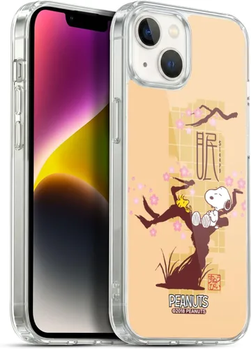 Miniatura 133 de Carcasa de gel para iPhone 7 Plus/iPhone 8 Plus, diseño de Snoopy Oriental de Peanuts, Badges