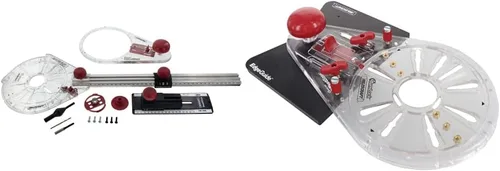 Miniatura 7 de Milescraft 1219 Kit de guía circular - Plantilla de corte circular de router de precisión para cortar/enrutar círculos desde 1.5" hasta 52" con base