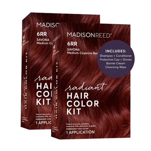 Miniatura 60 de Madison Reed - Kit de color de cabello radiante, tinte permanente para el cabello, 100 % cobertura de canas, sin amoníaco, castaño Catania 5NGM