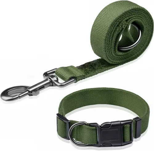 Miniatura 26 de Collar de perro azul para perros pequeños, transpirable, antiolor y suave, cómodo para cachorros de piel sensible, 90% rayón de bambú, hebilla Azul