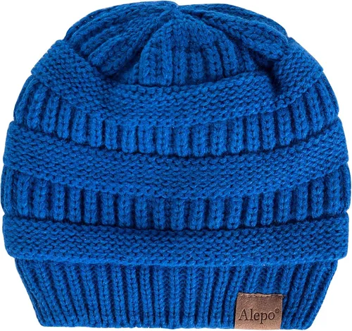 Miniatura 7 de Alepo Fleece Lined Baby Beanie Hat Infant Newborn Toddler Kids Winter Warm Knit Cap for Boys Girls