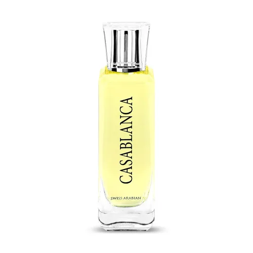 Swiss Arabian Casablanca - Productos de lujo de Dubái - Perfume en aerosol EDP personal duradero y adictivo - Aroma seductor característico - 3.4 Oz