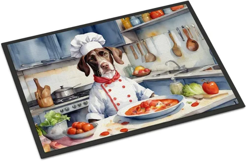 Miniatura 109 de Caroline's Treasures DAC6179MAT Affenpinscher - Tapete para puerta delantera, para interiores y exteriores, para entrada, antideslizante, lavable