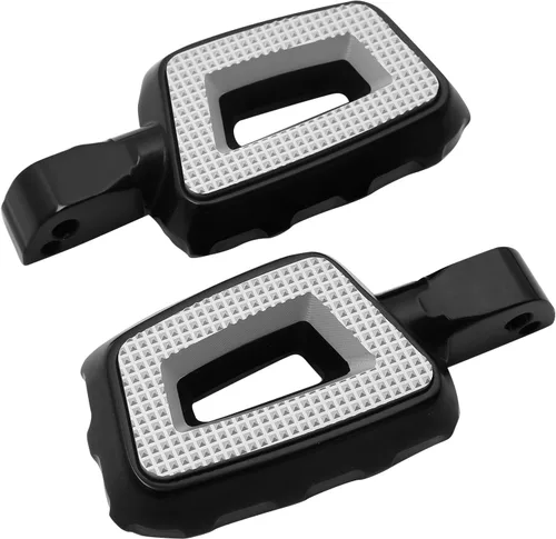Miniatura 28 de TCT-MOTORPARTS Clavijas cromadas para estribera trasera para Harley Davidson Softail Fat Boy 18-25 Estriberas para pasajeros Estilo #20