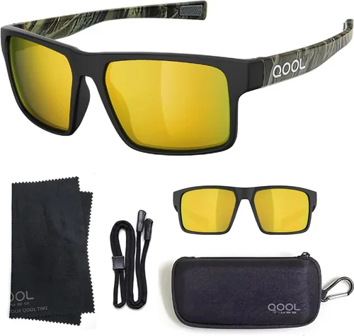Miniatura 12 de Living out your qool time Lentes de sol polarizados flotantes de pesca resistentes al agua salada, que el revestimiento no se despega Madera