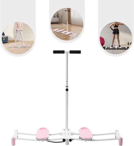 Miniatura 6 de Entrenador de suelo pélvico y simulador de esquí, máquina de ejercicios Kegel ajustable 2 en 1 para mujeres, recuperación posparto, adelgazamiento