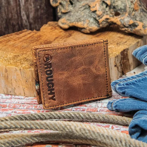 Miniatura 61 de HOOEY Cuero Bi-Fold Hombre, Hands-Up- Estampado Nómada, Talla única, 2812937