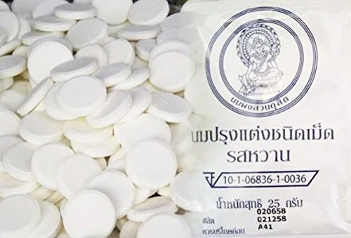 Miniatura 2 de 6 Bolsas de Caramelo Leche Tableta Sundusit de Tailandia 25 G.