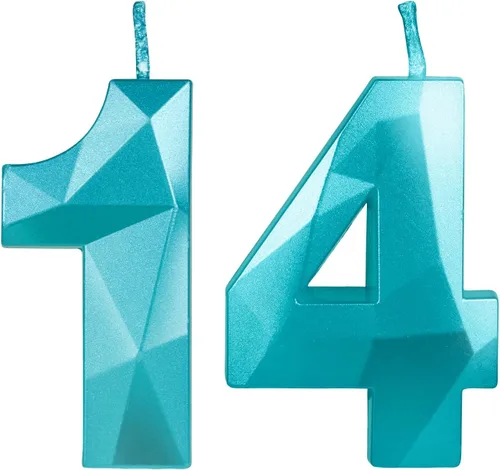 Miniatura 326 de Velas de cumpleaños número 15, velas número 15, velas de feliz cumpleaños de oro rosa para pastel, decoraciones de cobertura de pastel de diseño 3D